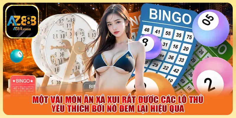 Giải Đen Lô Đề - Cách Cứu Vãn Bạn Khỏi Chuỗi Thua Đau Đớn 5 Một vài món ăn xả xui rất được các lô thủ yêu thích bởi nó đem lại hiệu quả